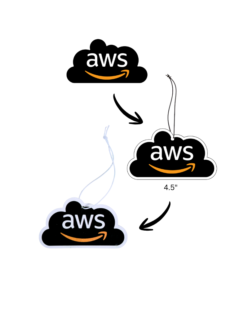 YOUR LOGO - CUSTOM AIR FRESHENER + FULL CUSTOM RETAIL PACKAGING