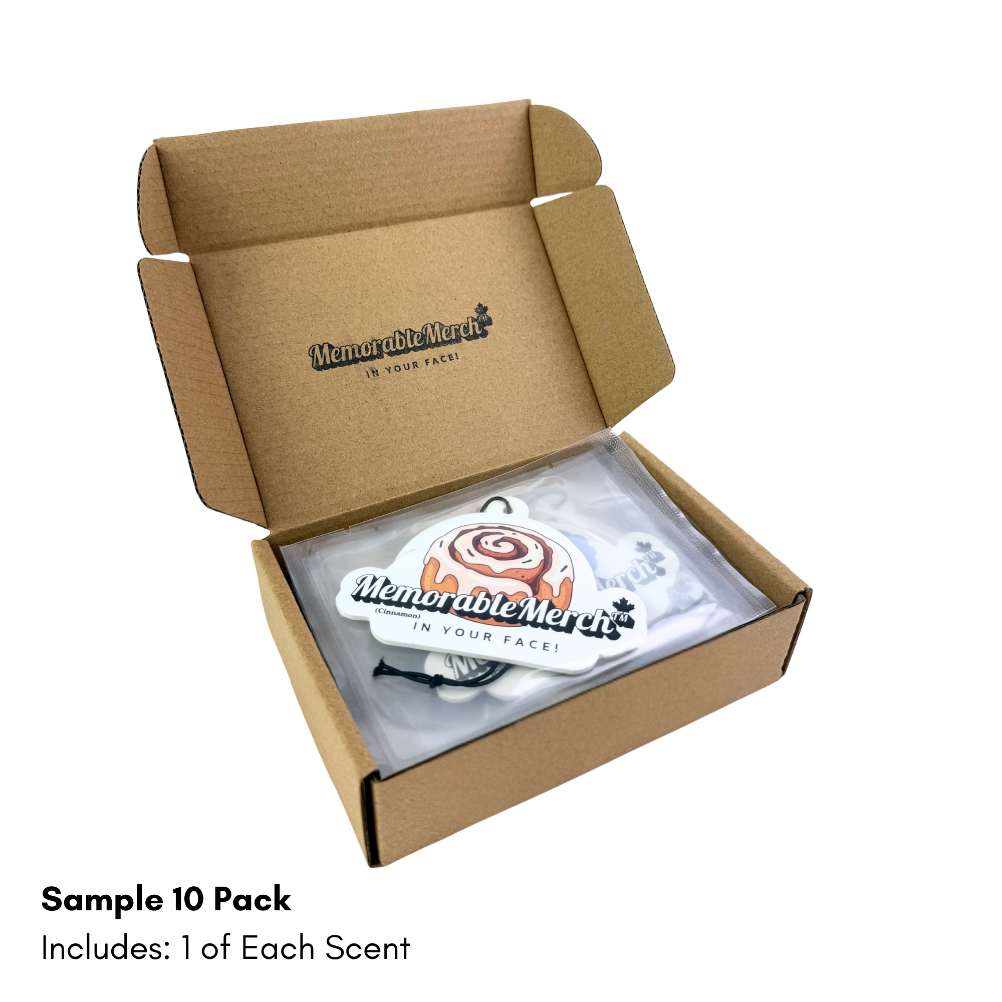 Car Freshener Scent Sample Pack