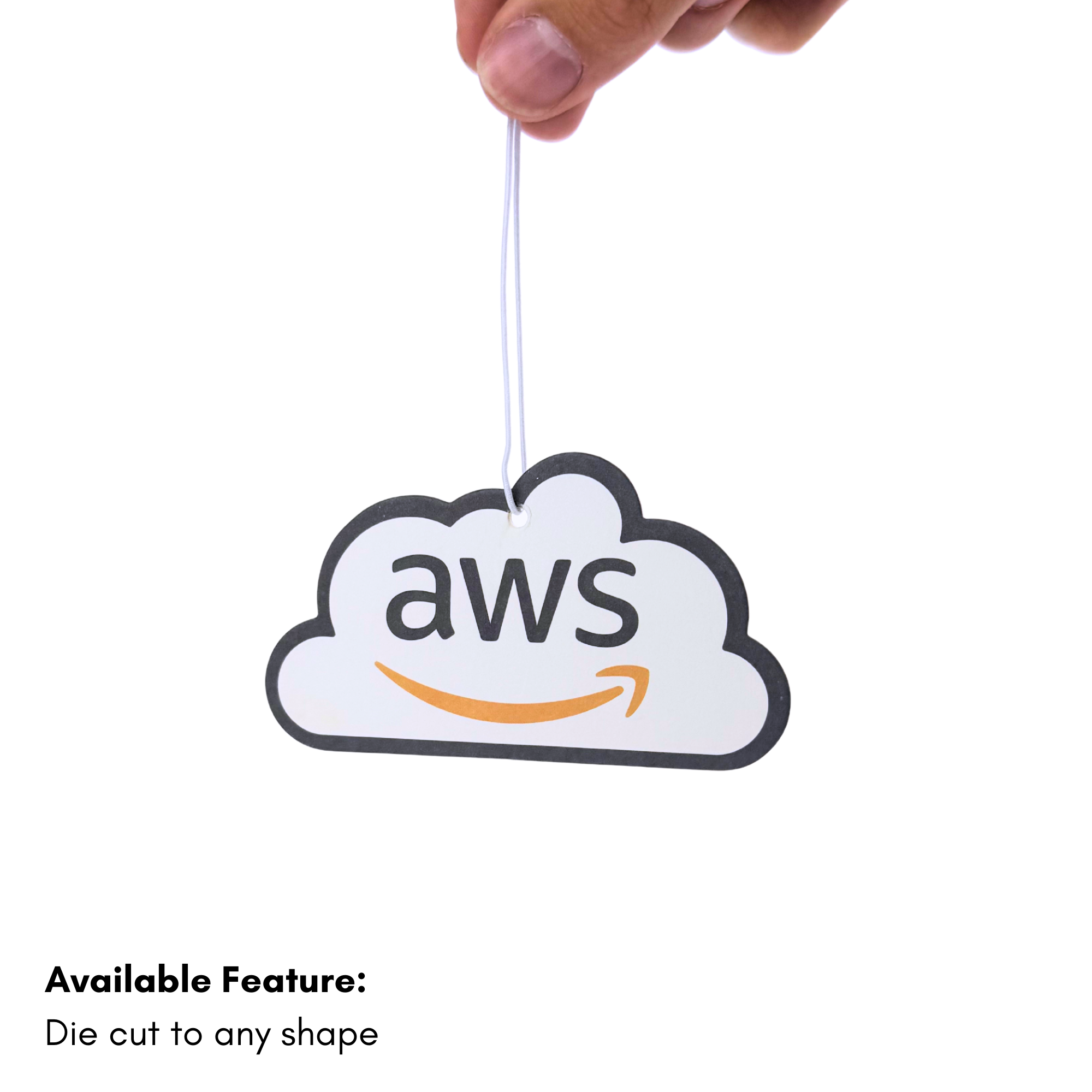 YOUR LOGO - CUSTOM AIR FRESHENER + CUSTOM PEG HOOK PACKAGING