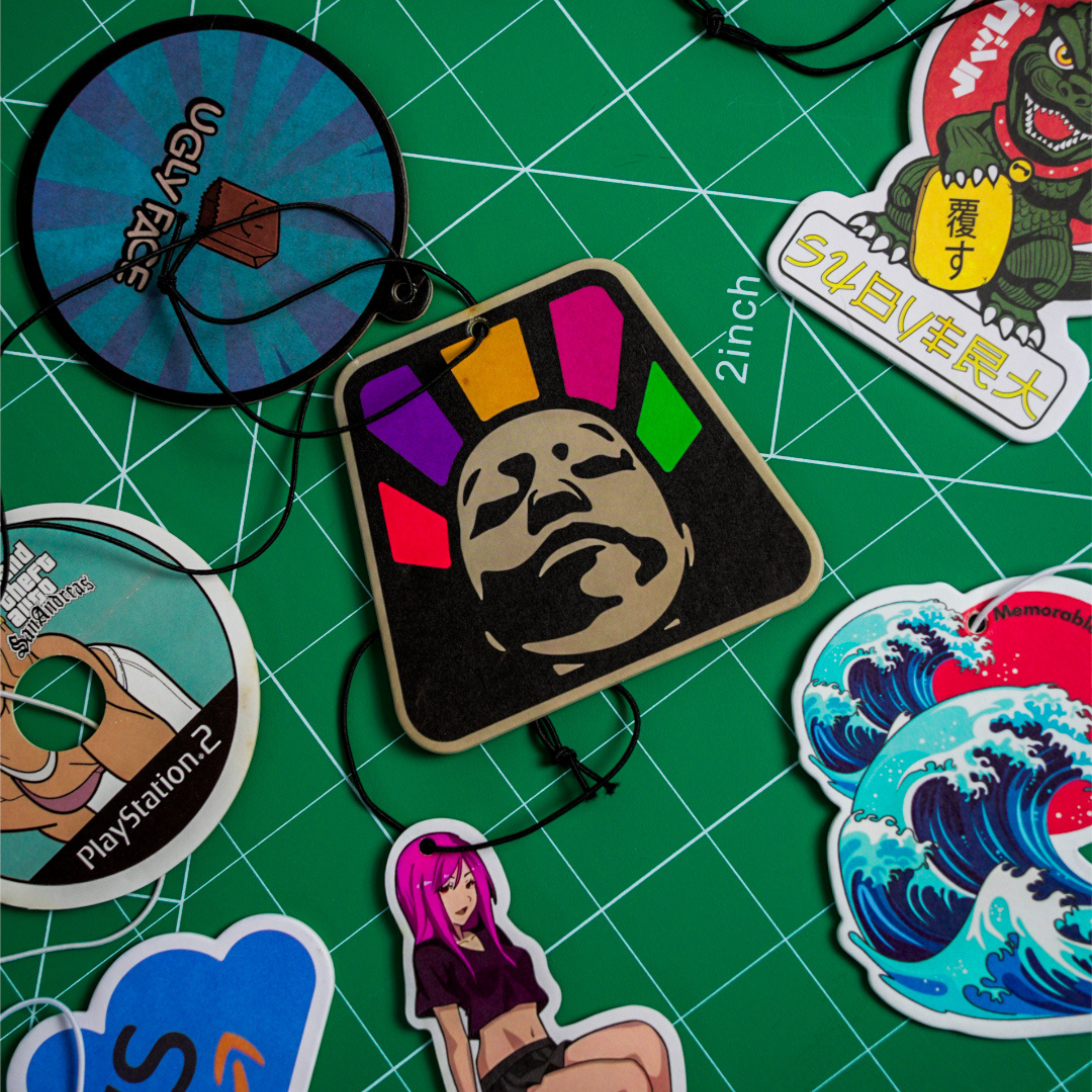 CUSTOM AIR FRESHENER + POLY BAG